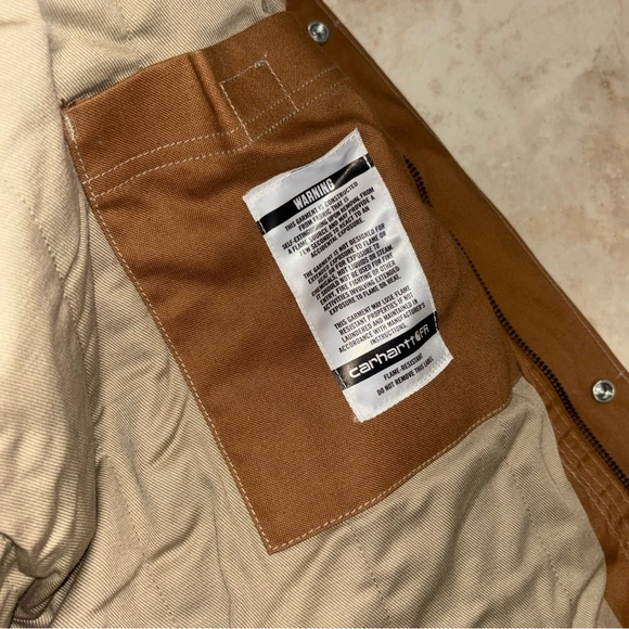 Carhartt Men's Full Swing Brown Jacket NWT - Picture 5 of 9